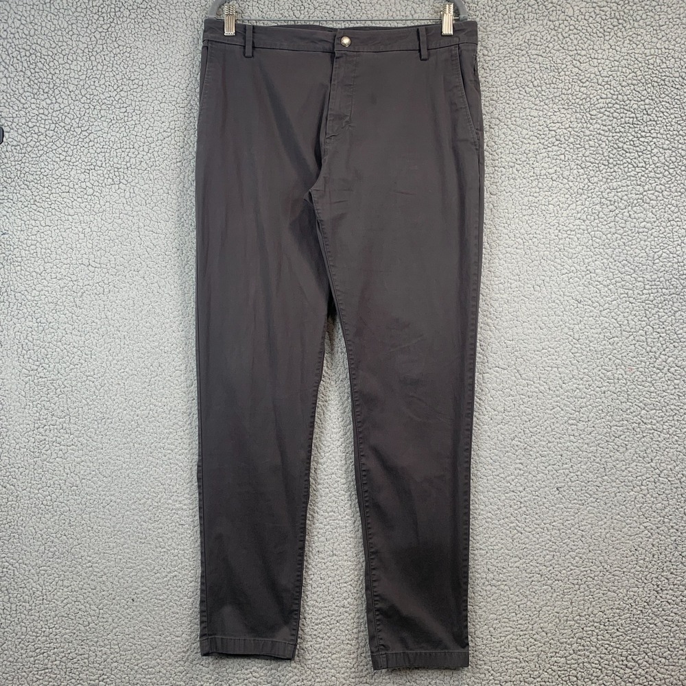 Birddogs Pants Mens Size 34 Navy Blue Boomstick 34x32 Stretch Lined Golf Casual
